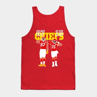 Chiefs : Patrick mahomes and Travis kelce Tank Top